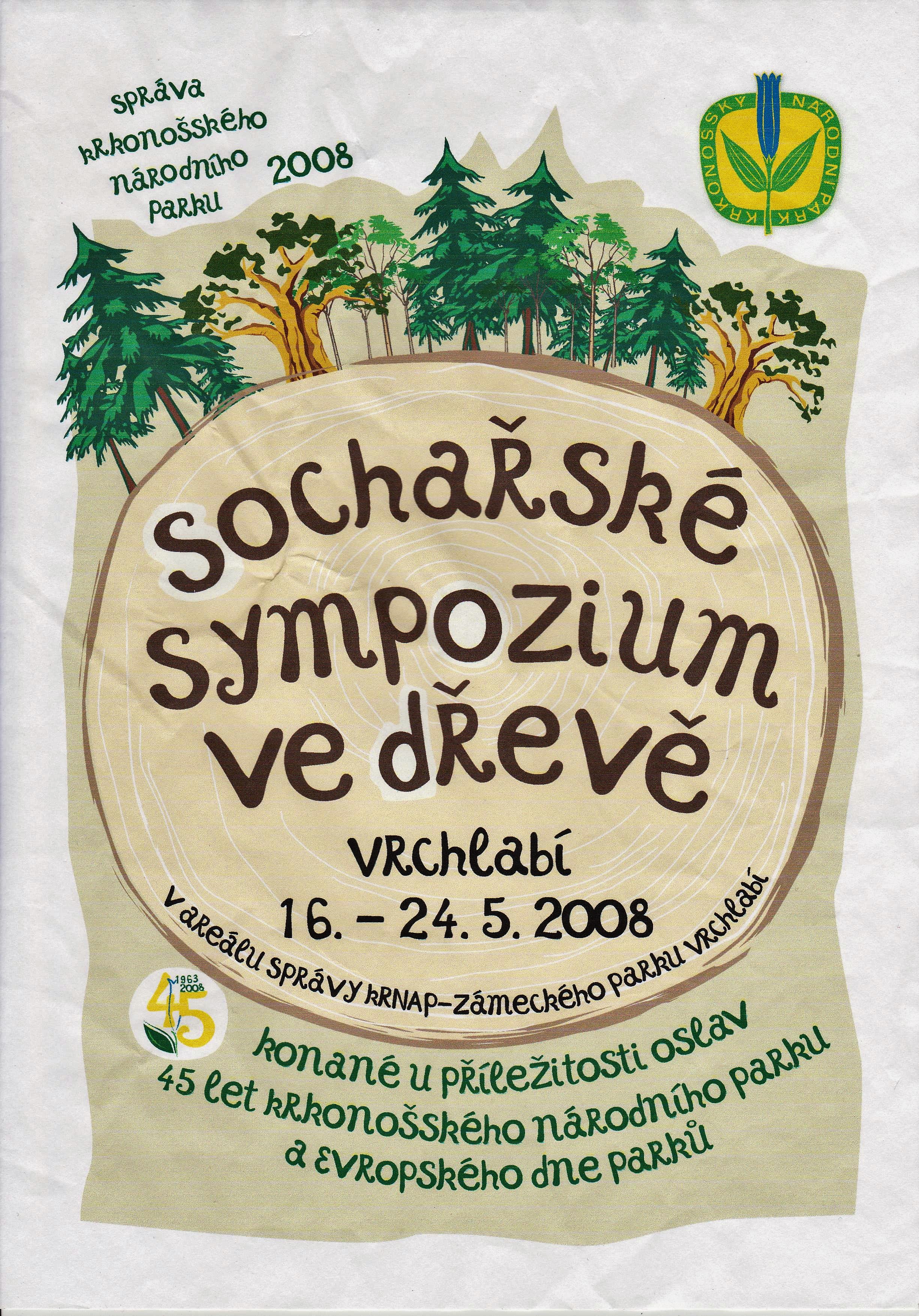 SOCHAŘSKÉ SYMPOZIUM <br />VE DŘEVĚ -Vrchlabí 2008